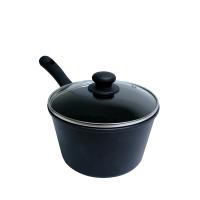 Vari ковш литой VARI DOLCE LITTA (с крышкой) черная 2 л {6} - фото