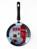 Vari сковорода блинная литая VARI Pietra черный гранит 24см - фото