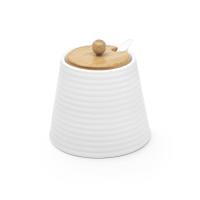 Atmosphere сахарница фарфоровая Nordic, 9.5х9.5х8.5 см {18} - фото