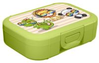 Homver ланч-бокс детский 0,85л с декором "Baby party" (салатовый) {15} - фото
