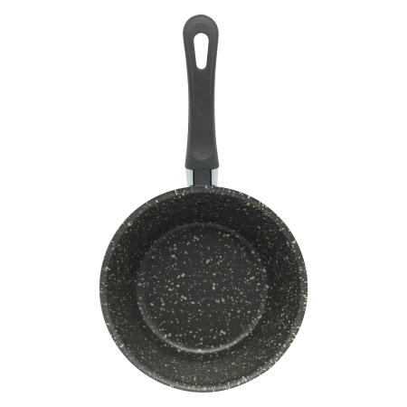 Vari ковш конический штампованный Семейная,черный гранит, d16 см {12} - фото