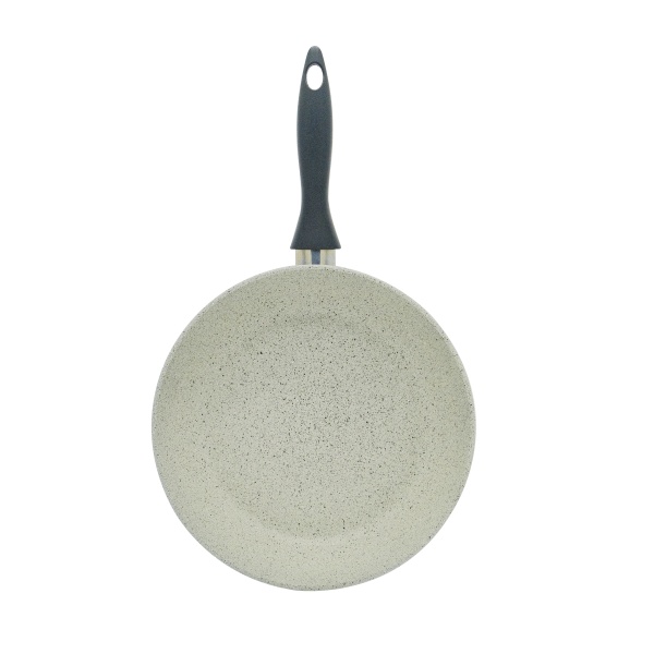 Vari сковорода литая VARI Классическая каменная белый 28 см {6} - фото