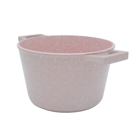 Vari кастрюля литая VARI РОМАНТИКА, розовый камень, 3л, 20 см {6} - фото