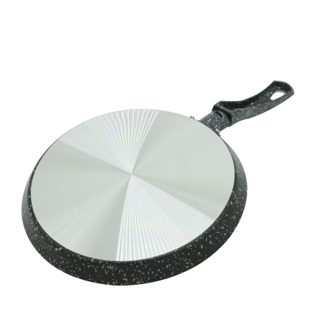 Vari сковорода штампованная блинная черный гранит, 22 {12} - фото