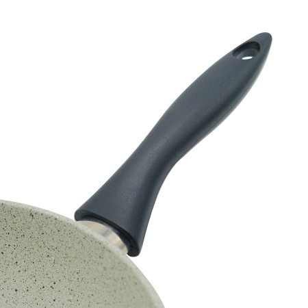 Vari сковорода литая VARI Классическая каменная белый 28 см {6} - фото