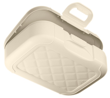 Homver ланч-бокс детский 0,85л с декором "Cute Pony" (светло-бежевый) {15} - фото