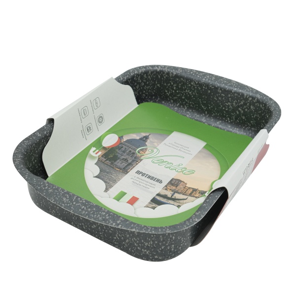 Vari противень штампованный VARI Романтика Венеции серый гранит 250х190 см {8} - фото