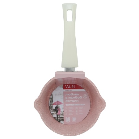 Vari ковш литой VARI РОМАНТИКА, розовый камень, 1,5 л. 16 см {6} - фото