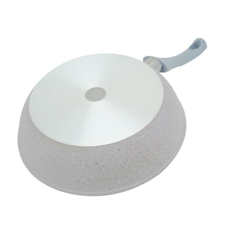 Vari сковорода литая VARI ПРОВАНС, серо-сиреневый камень, 22 см. {6} - фото