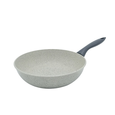 Vari сковорода литая VARI Классическая каменная белый 28 см {6} - фото