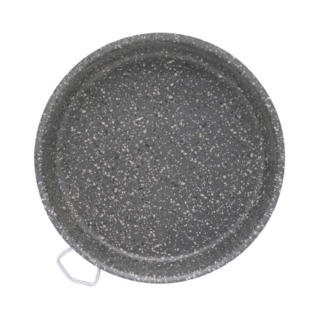 Vari форма д/запекания штампованная VARI Романтика Венеции серый гранит, 24 см {8} - фото