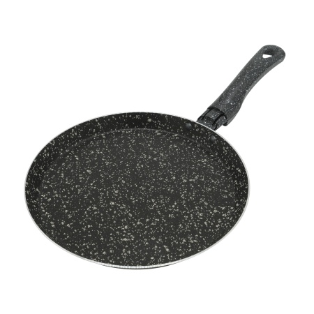 Vari сковорода штампованная блинная черный гранит, 22 {12} - фото