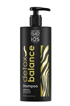 Leios шампунь д/волос 1 л бессульфатный Detox Balance Shampoo {6} - фото