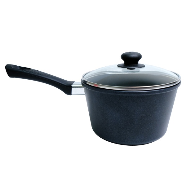 Vari ковш литой VARI DOLCE LITTA (с крышкой) черная 2 л {6} - фото